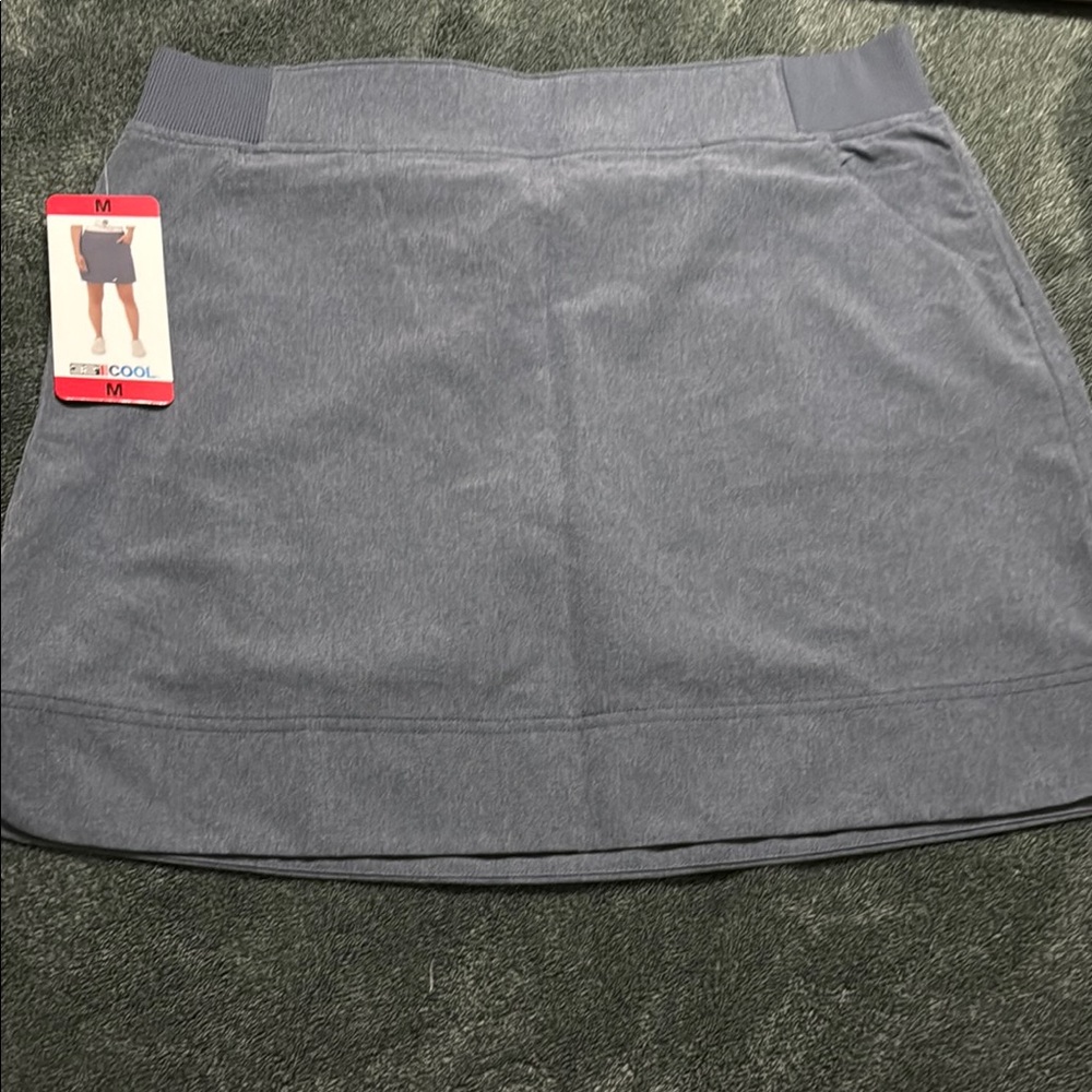 Women's Navy Gray Skort